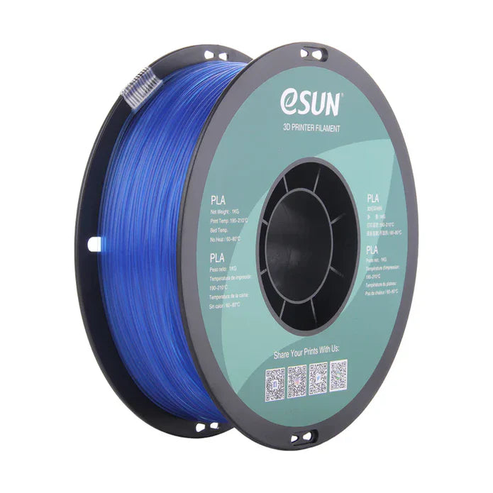 eSUN PLA Translucent 3D Filament 1.75mm 1kg