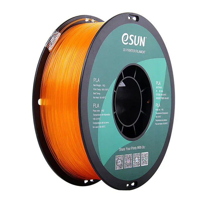 eSUN PLA Translucent 3D Filament 1.75mm 1kg