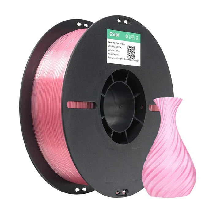 eSun PLA-Clear Rainbow 3D Print Filament 1.75mm 1kg