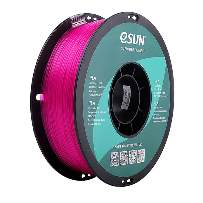 eSUN PLA Translucent 3D Filament 1.75mm 1kg