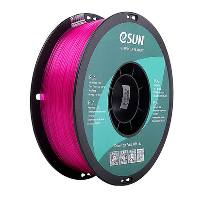 eSUN PLA Translucent 3D Filament 1.75mm 1kg