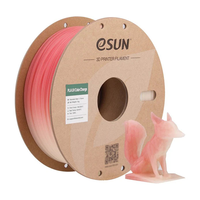 eSun PLA UV Colour Change 3D Print Filament 1.75mm 1kg