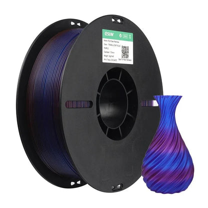 eSun PLA-Clear Rainbow 3D Print Filament 1.75mm 1kg