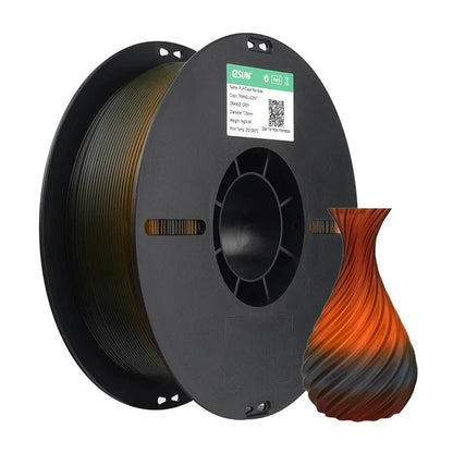 eSun PLA-Clear Rainbow 3D Print Filament 1.75mm 1kg