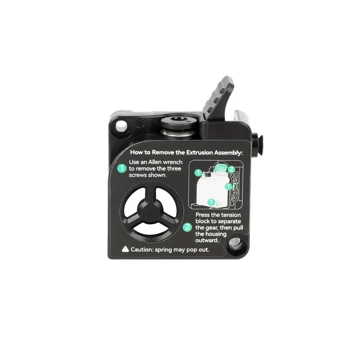 Creality K2 Series Extruder Shell Kit for K2 Plus, Pro